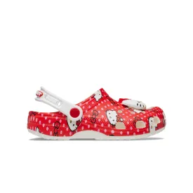 รองเท้าลำลองเด็ก KIDS HELLO KITTY RED CLASSIC CLOG