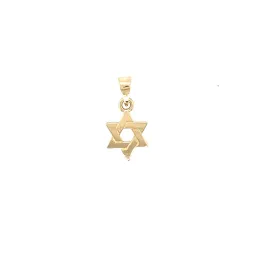 10K Gold Small Star of David Charm