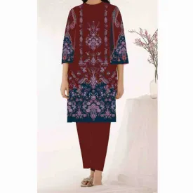 1PC- Unstitched Printed Khaddar Shirt PW8328