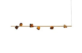 57.6 Stem Horizontal Suspended Lamp