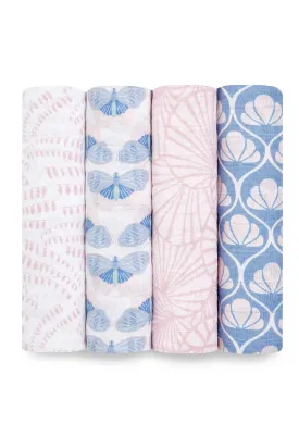 Aden Anais Boutique Cotton Muslin Swaddles 4 Pack