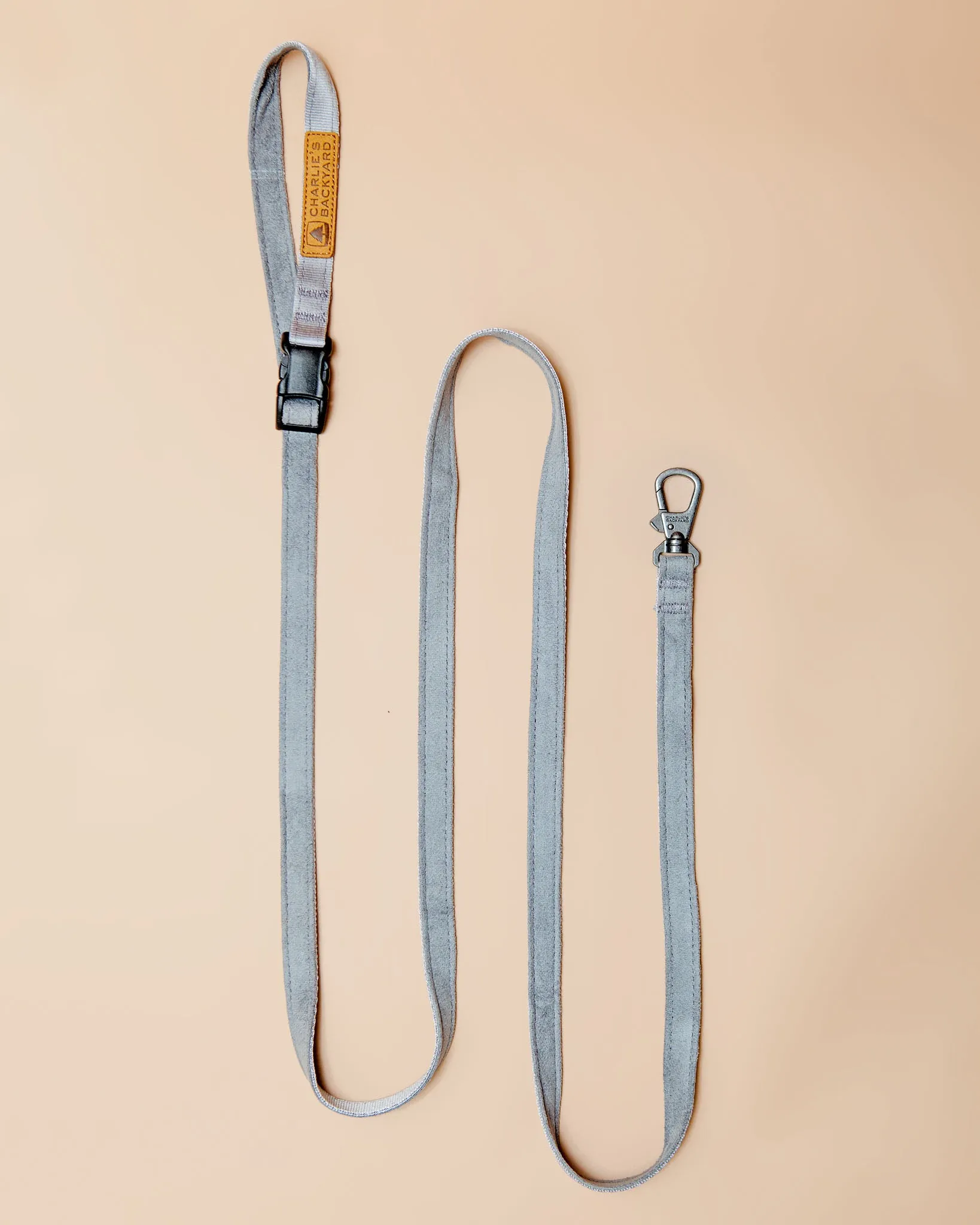 Adjustable Easy Dog Leash in Gray