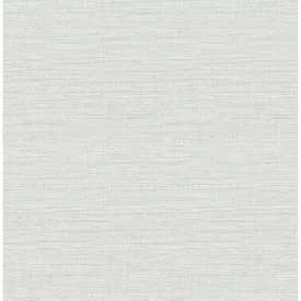 Agave Imitation Grasscloth Wallpaper in Grey from the Pacifica Collection