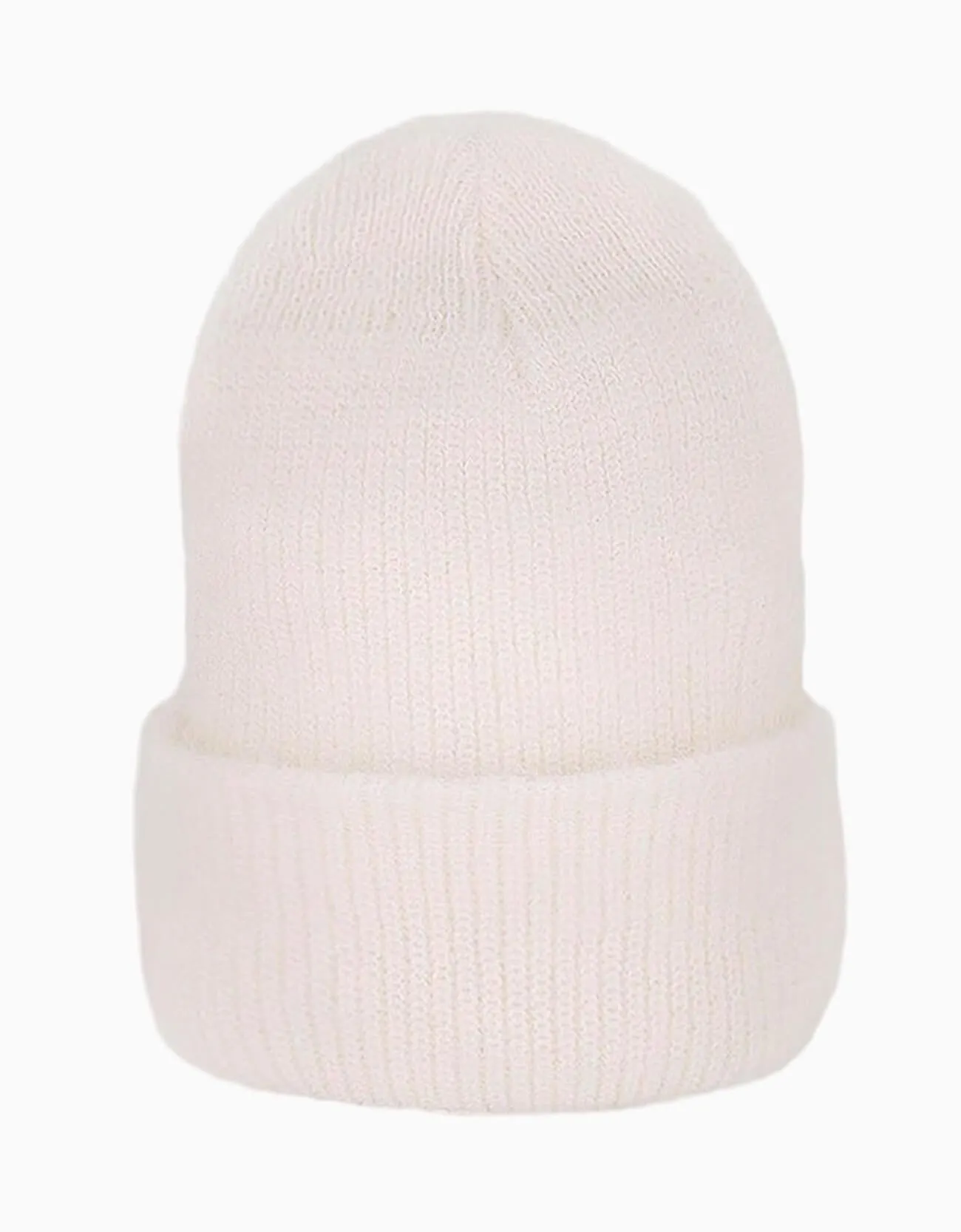 Angora Wool Beanie | White