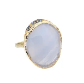 Blue Lace Agate Hidden Cove Ring