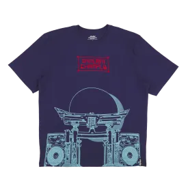 Boombox Checkpoint Blue Tee