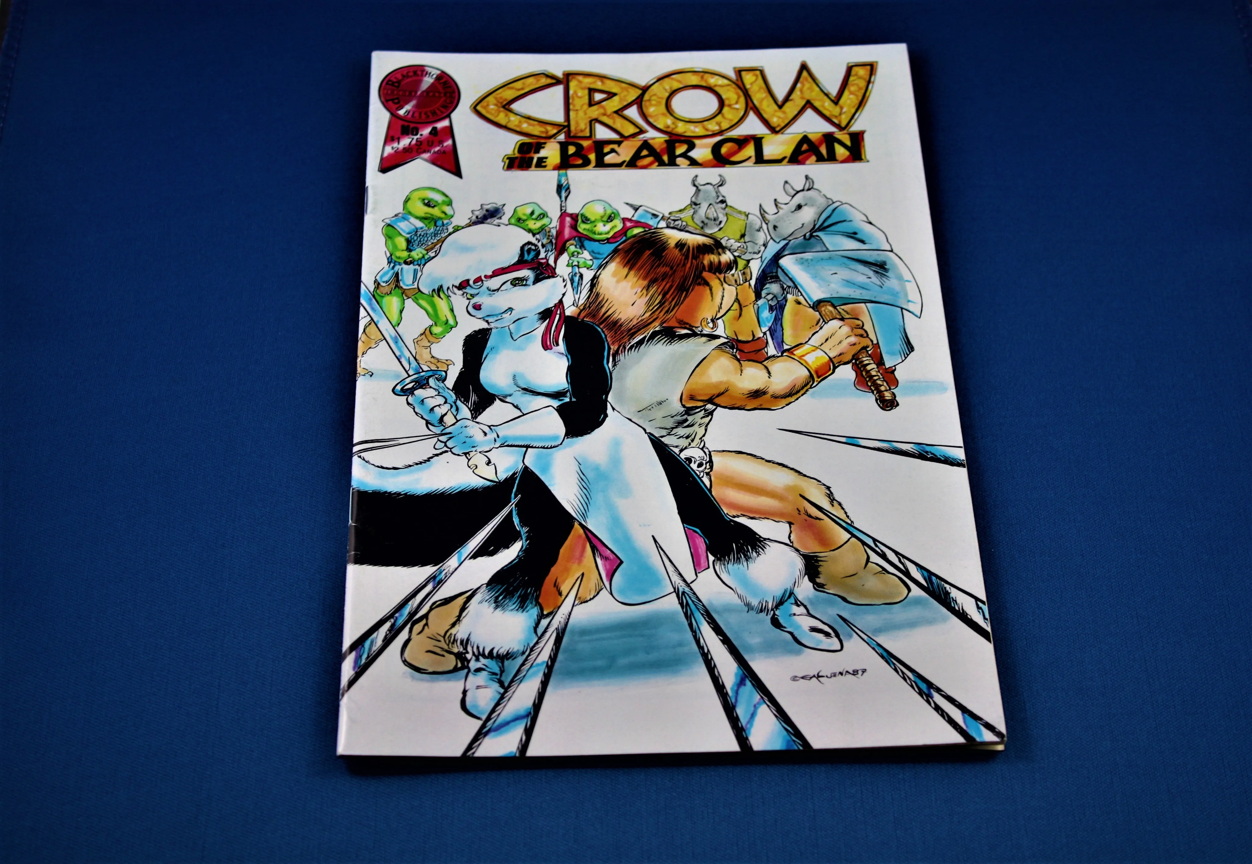 C - Blackthorne Publishing Comics - Crow of the Bear Clan - #4 - March 1987