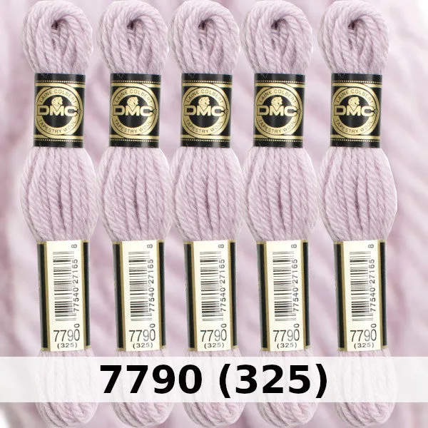 DMC Tapestry Wool 1 - Columns 1, 2, 3, and 4 on shade card