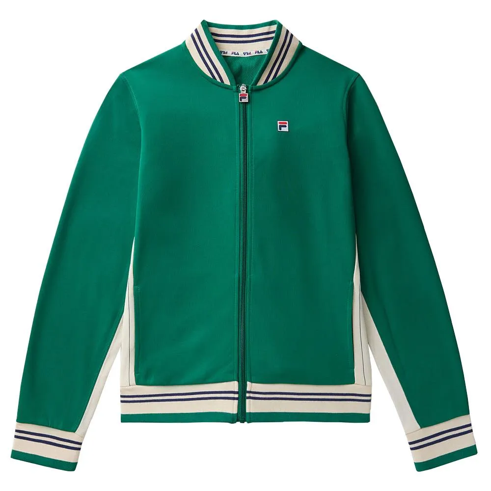 Fila Women's Heritage Iconic Settanta Jaclet - Green Jacket