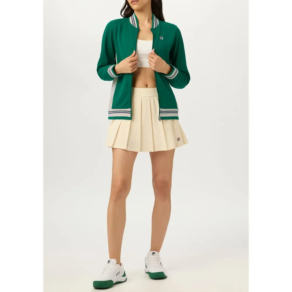 Fila Women's Heritage Iconic Settanta Jaclet - Green Jacket