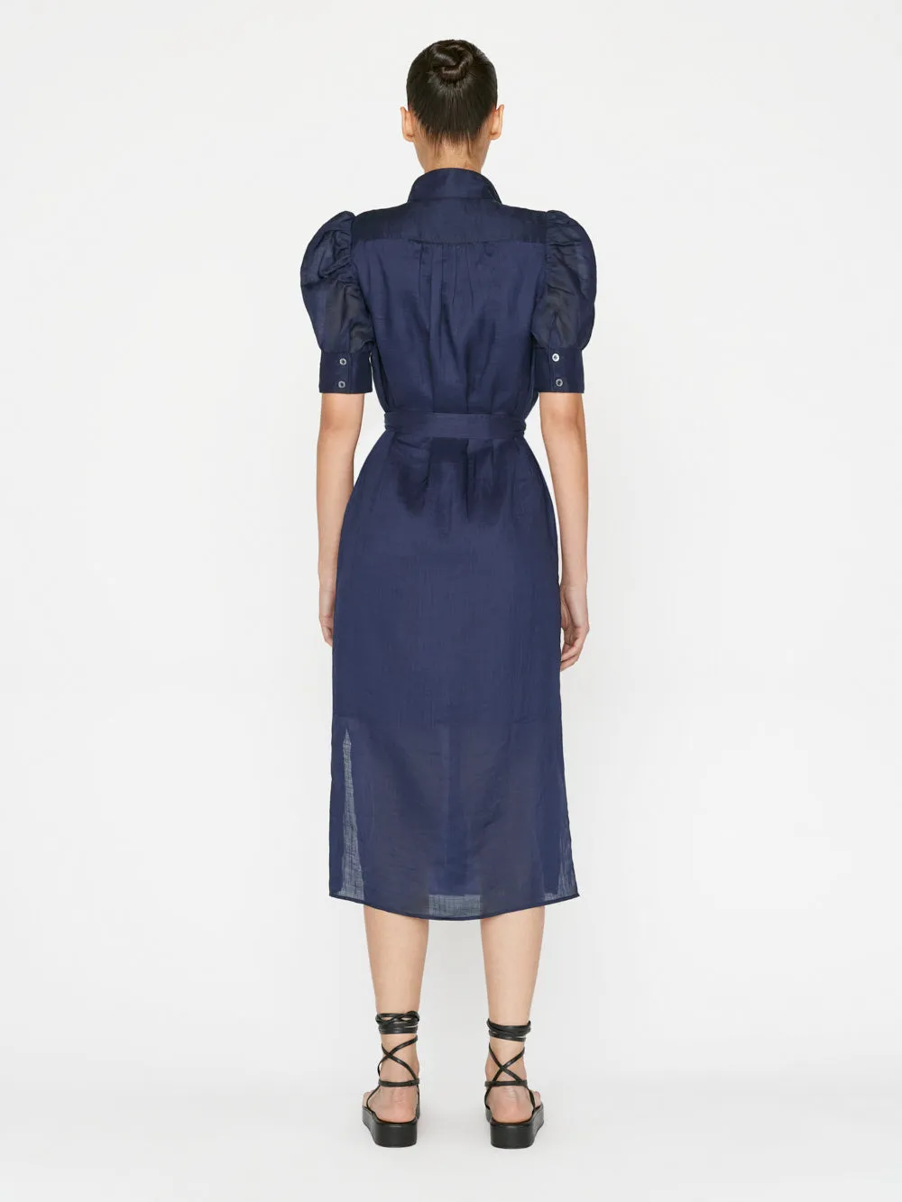 Gillian Midi Dress -- Navy