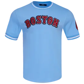 MLB BOSTON RED SOX CLASSIC CHENILLE MEN'S TOP (UNIVERSITY BLUE)