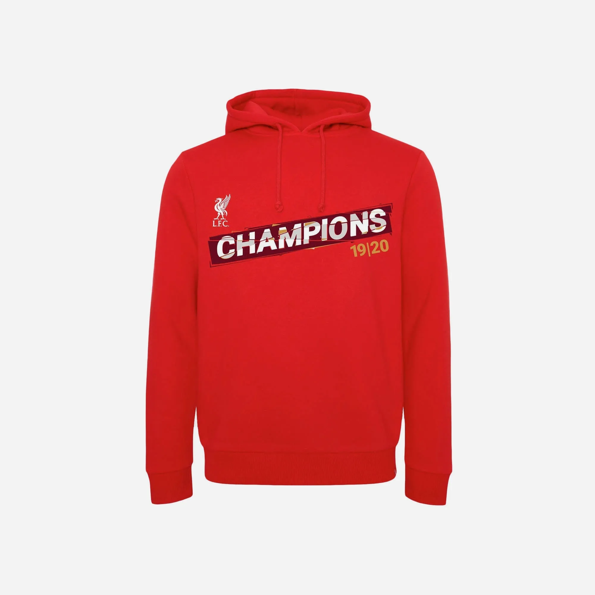 Áo Hoodie Nam Lfc Premier League Champions 19-20 Red