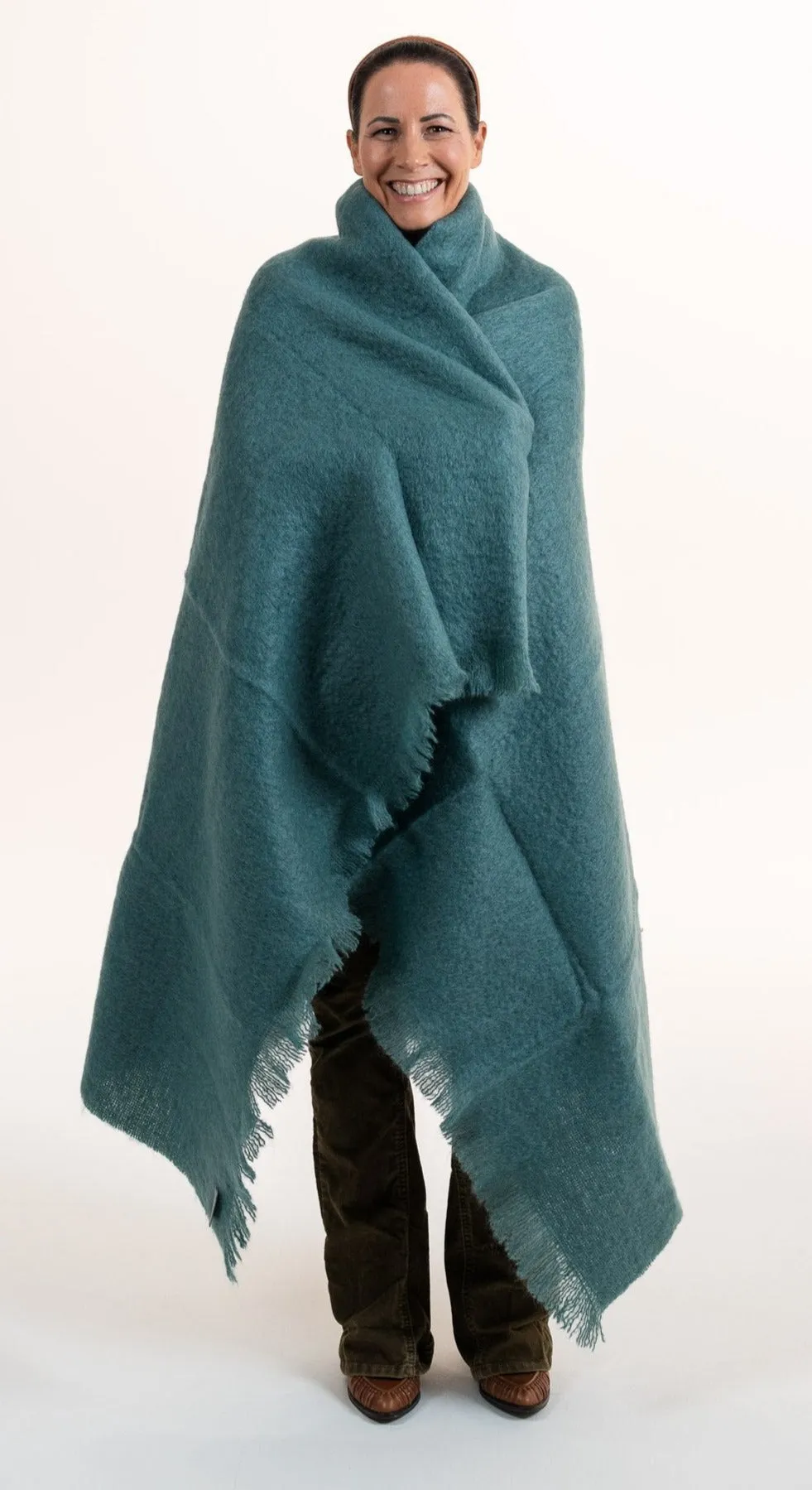 Pounamu Mohair Throw