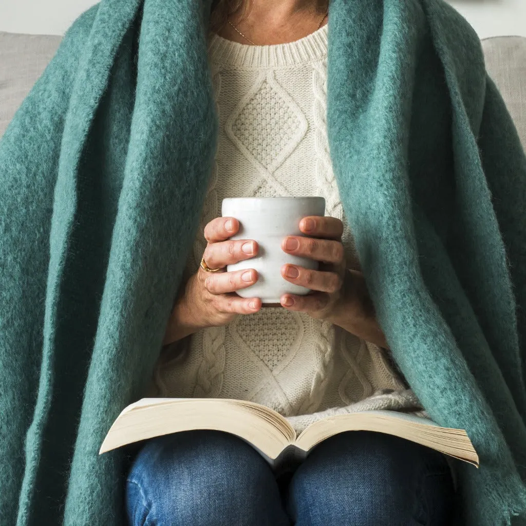 Pounamu Mohair Throw