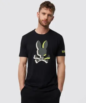 Psycho Bunny Pattison Graphic Tee - Black