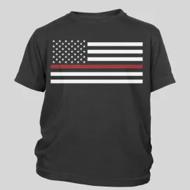 Thin Red Line Flag Toddler Tees