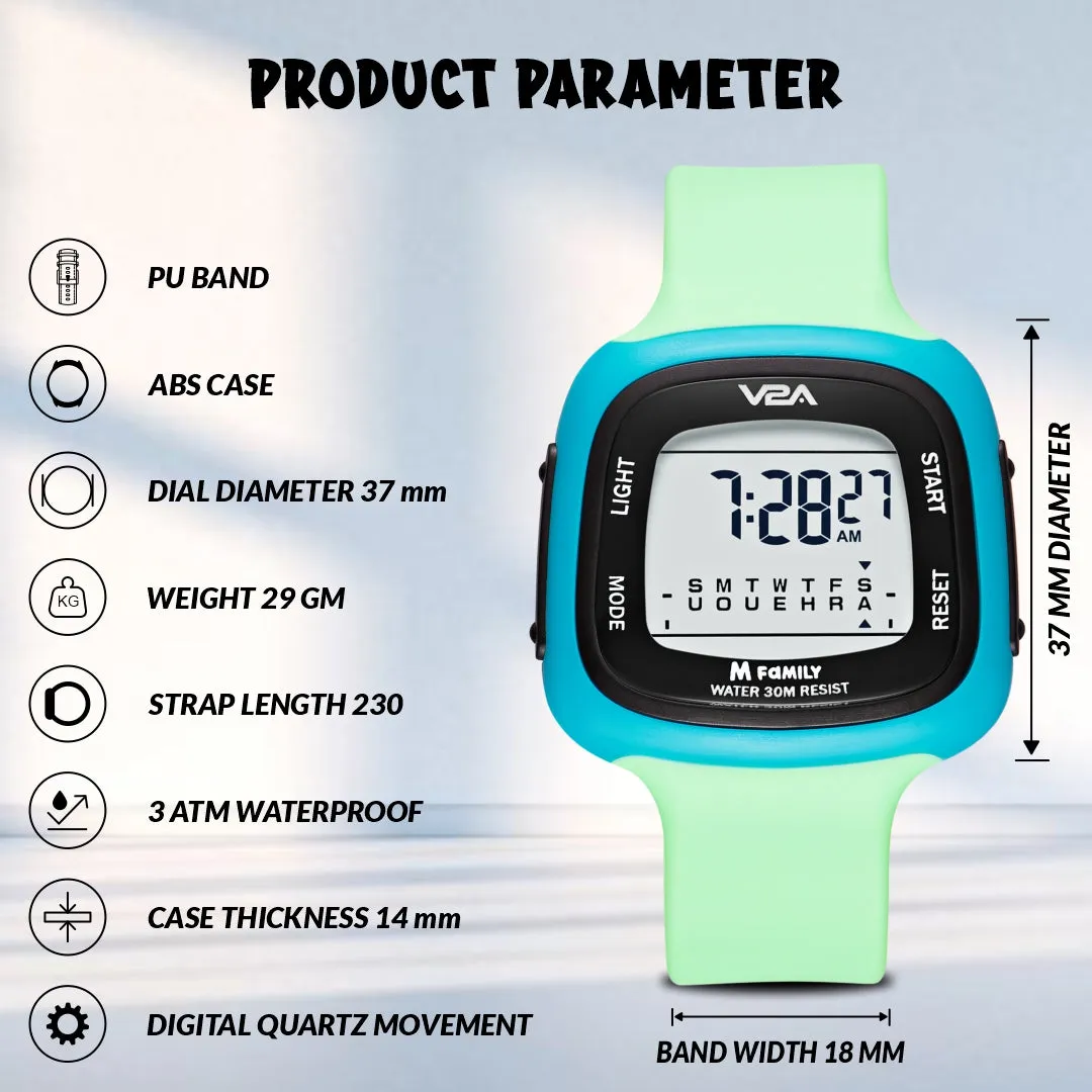 V2A Girls and Boys Kids Watch Gifts for Boys and Girls Age 4-13 for Multi-Functional 30 M Waterproof Digital Sports Watches for 4 5 6 7 8 Year Old Boy and Girls | Birthday Gift for Kids