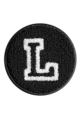 Velcro Initial Letter L Patch